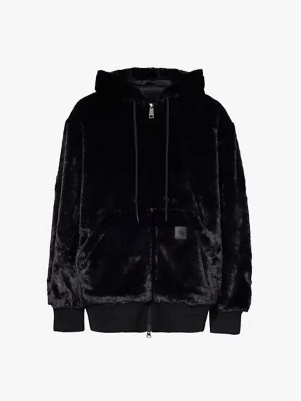CARHARTT WORK IN PROGRESS Active Hooded Faux-Fur Jacket
